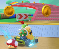 The icon of the Hammer Bro Cup challenge from the Bowser vs. DK Tour in Mario Kart Tour