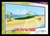 The <small>GBA</small> Shy Guy Beach card from the Mario Kart Wii trading cards