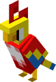 Red parrot (Super Mario Mash-up)