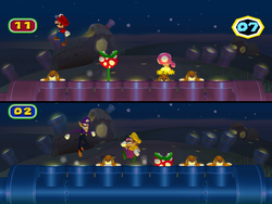 Mole it! at night from Mario Party 6