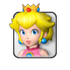 Princess Peach's character select screen sprite from Mario & Sonic at the Olympic Games.