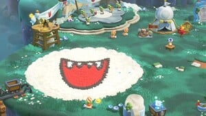 The decorations for Camp Central after using a Boo amiibo in Super Mario Bros. Wonder – Nintendo Switch 2 Edition + Meetup in Bellabel Park