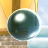 Squared screenshot of a bubble in Super Mario Galaxy 2.