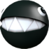 Rendered model of a Chomp from Super Mario Galaxy.