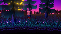 Last block in the Twilight Trail in the remake of Paper Mario: The Thousand-Year Door for the Nintendo Switch.