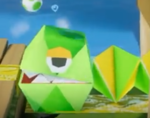 A Snakey in Yoshi's Crafted World