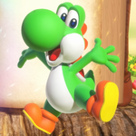 Yoshi, from Yoshi and the Mysterious Book