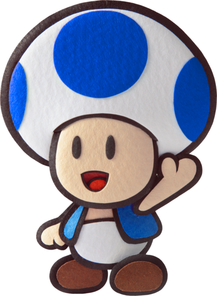 File:Blue Toad Sticker Star art.png