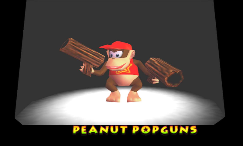 File:DK64 Diddy Kong Peanut Popguns.png