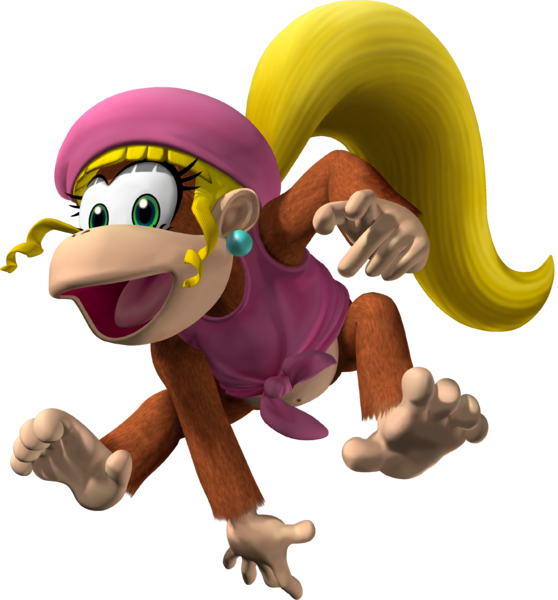 File:Dixie Kong DKJC artwork.png