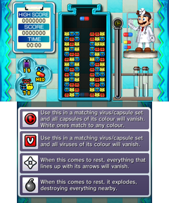 Advanced Stage 5 of Miracle Cure Laboratory in Dr. Mario: Miracle Cure