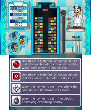 Advanced Stage 5 of Miracle Cure Laboratory in Dr. Mario: Miracle Cure