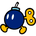 Sprite of a Bob-omb item from Mario Golf: World Tour.