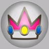 Cat Peach's horn emblem from Mario Kart 8