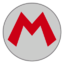 Mario emblem from Mario Kart 8