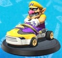 Wario in his yellow Sneeker