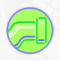 A sticker in Mario Kart World