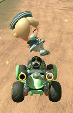 Baby Rosalina (Sailor) performing a trick.