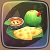 First tier of the flatbread Dash Food