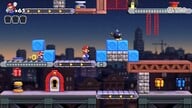 Screenshot of Twilight City Plus level 8-5+ from the Nintendo Switch version of Mario vs. Donkey Kong