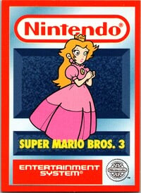 One of the Nintendo Collector Cards