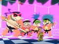King Koopa turns Bully, Big Mouth, Cheatsy and Kooky into the Sneaky Lying Cheating Giant Ninja Koopas