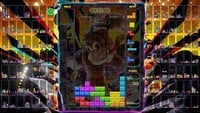 The Donkey Kong Bananza theme for Tetris 99