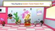 The Golden Toilet Paper Roll