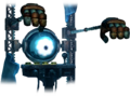 The eyeball-like robot from the Donkey Kong Country Returns level Handy Hazards that can be found in Frozen Frenzy