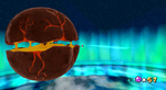 Lava Core Planet in Freezeflame Galaxy