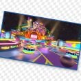 <small>DS</small> Waluigi Pinball, shown as an option in a Mario Kart 8 Deluxe – Booster Course Pass opinion poll