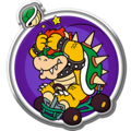 Mario Kart Tour (badge, with Bowser)