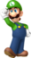 Luigi artwork from Mario Party 9