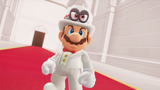 Mario ve svatební síni