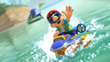 Thumbnail for "Riverside Park (Mario Kart: Super Circuit)" from Mario Kart World for Nintendo Music.