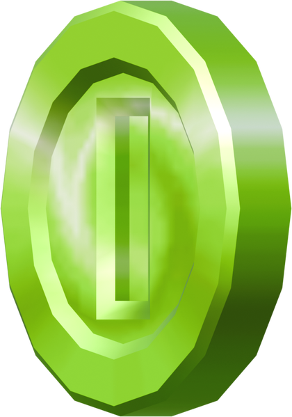 File:NSMBU Asset Model Green Coin.png