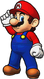 Sprite of Super Mario, from Puzzle & Dragons: Super Mario Bros. Edition.