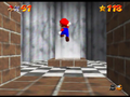 The entrance to Wing Mario Over the Rainbow in the N64 version