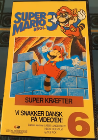 Cover of Super Mario Bros. 3: Super kræfter