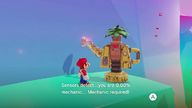 The location of a Power Moon in Super Mario Odyssey