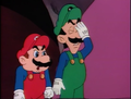 Luigi's cap coloring error