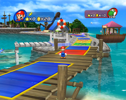 Star Battle Arena version of a board from Mario Party 8
