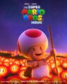 A promotional poster featuring Toad