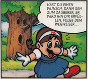 Whispy Woods in Super Mario: Mario im Wunderland