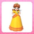 The image for the fourth answer of the first question in the Play Nintendo skill quiz You can't fail this quiz, depicting Princess Daisy.