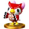 Celeste trophy from Super Smash Bros. for Wii U