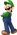 Artwork of Luigi for Dance Dance Revolution: Mario Mix (reused for Mario & Sonic at the Olympic Games, Mario Kart Wii, Fortune Street, and Mario & Sonic at the Rio 2016 Olympic Games Arcade Edition)