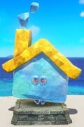A Statue from Donkey Kong Bananza: DK Island & Emerald Rush