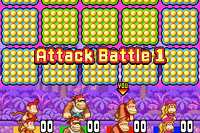 Attack Battle 1 in DK: King of Swing.