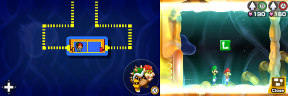 Block 35 in Energy Hold of Mario & Luigi: Bowser's Inside Story + Bowser Jr.'s Journey.